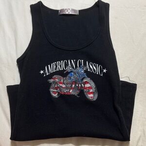 American Classic Black Tank Top